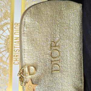 Dior Cosmetic Bag With Box, Limited Released Holiday Bag